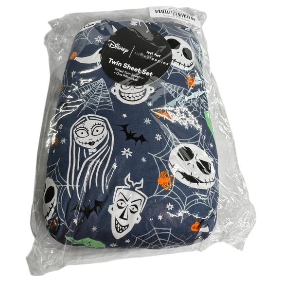 Little Sleepies Other - Little Sleepies Nightmare Before Christmas Twin Sheet Set - NWT